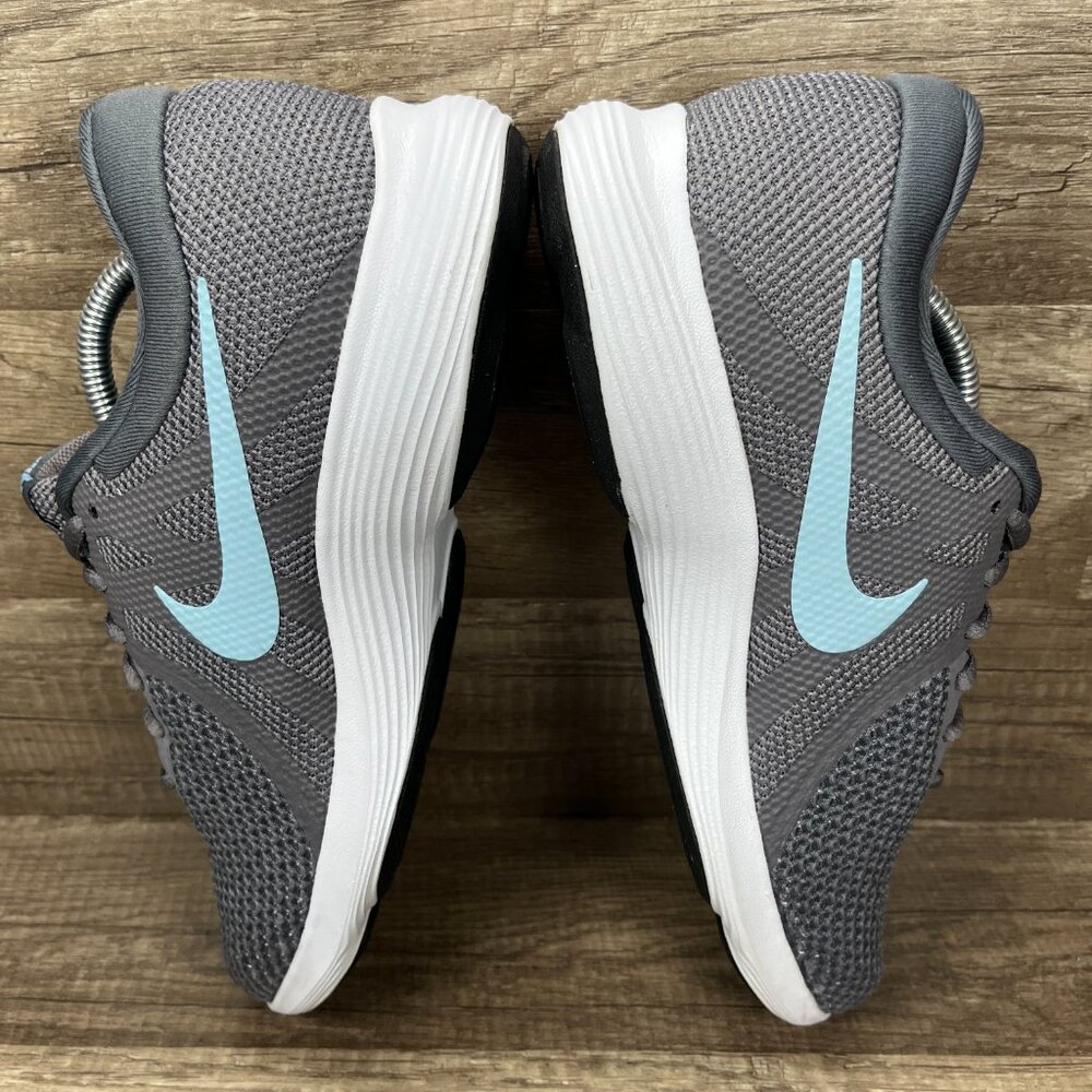 Nike Revolution 4 Gray Blue Womens US Size 8.5 Wide AH8799-004 Running Shoes - Picture 6 of 10